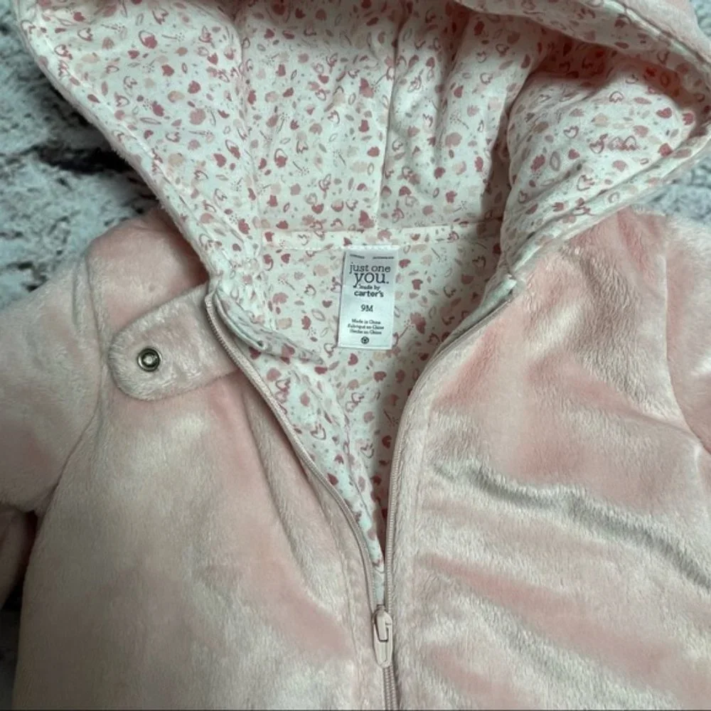 💰5/$20 Carter’s Baby 9M 9 Months One Piece Full Zip Up Suit